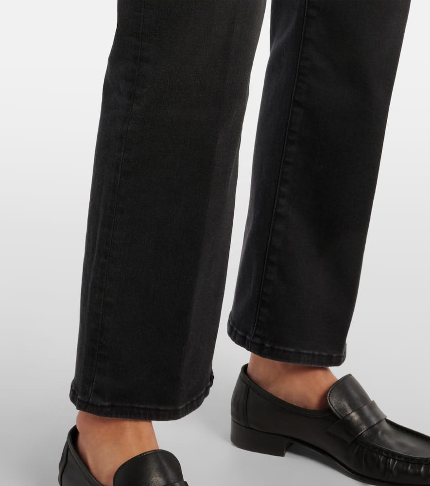 Le Sleek high-rise straight jeans