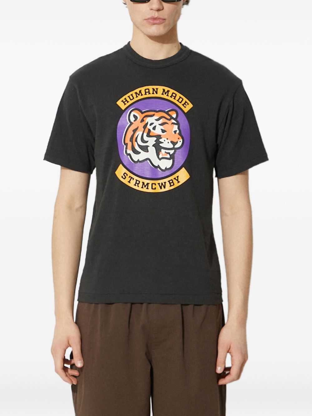 Graphic-print t-shirt - Black
