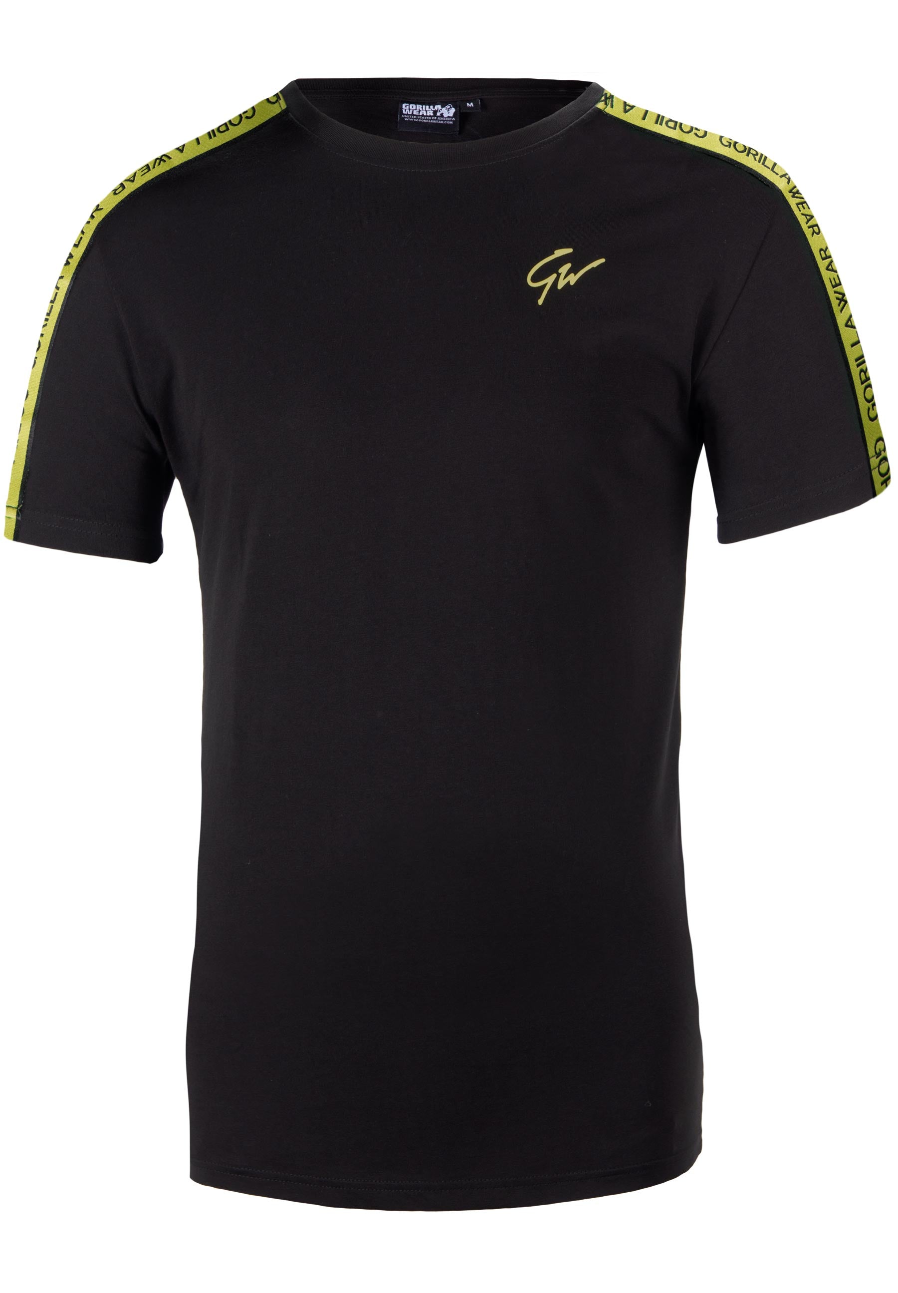 Chester T-shirt - Black/Yellow