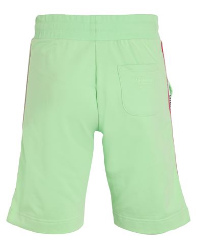 Moschino Underwear Man Shorts & Bermuda Shorts Light green Size M Cotton, Elastane