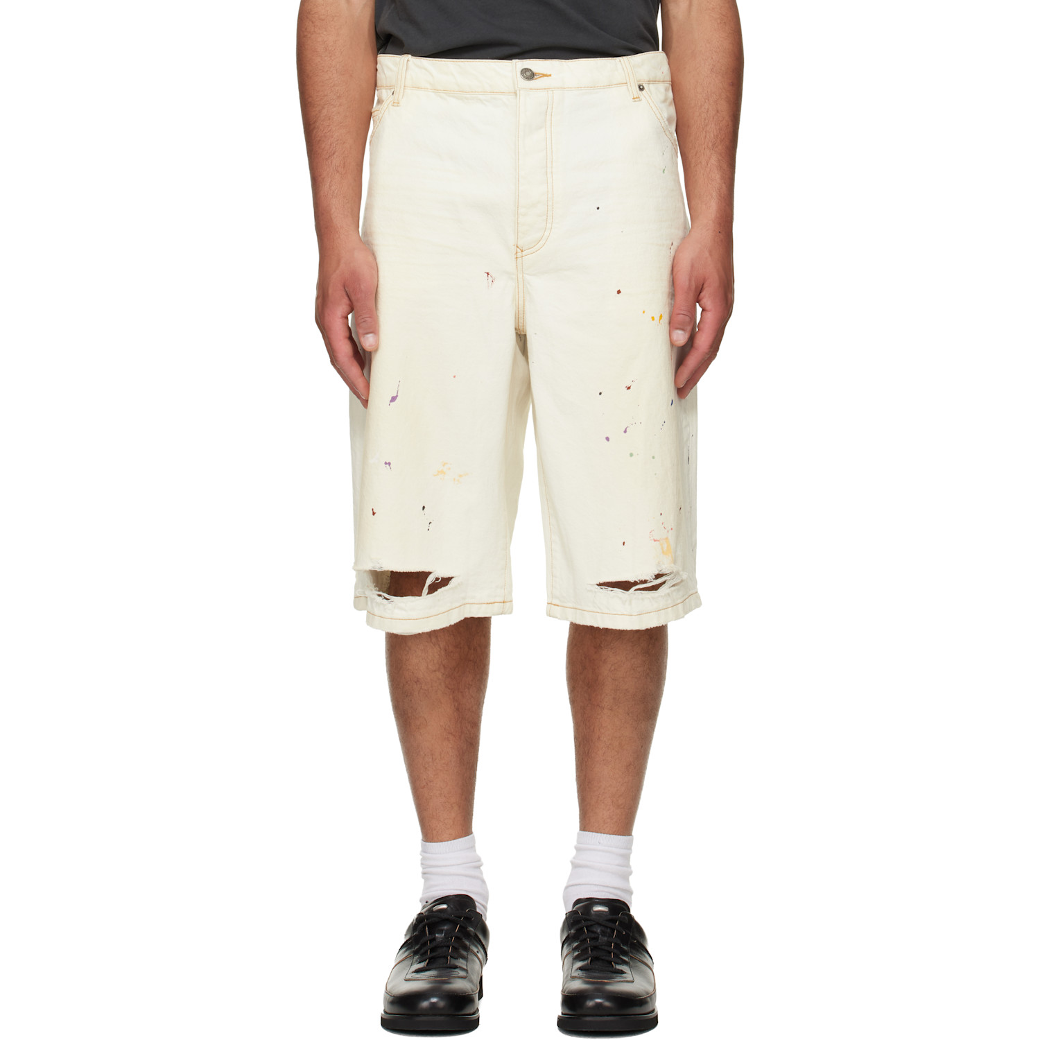 Off-White Zander Twill Baggy Shorts