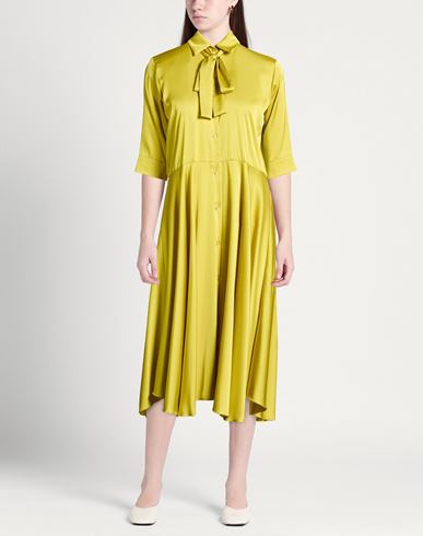 Woman Midi dress Marigold Size 6 Polyester, Elastane