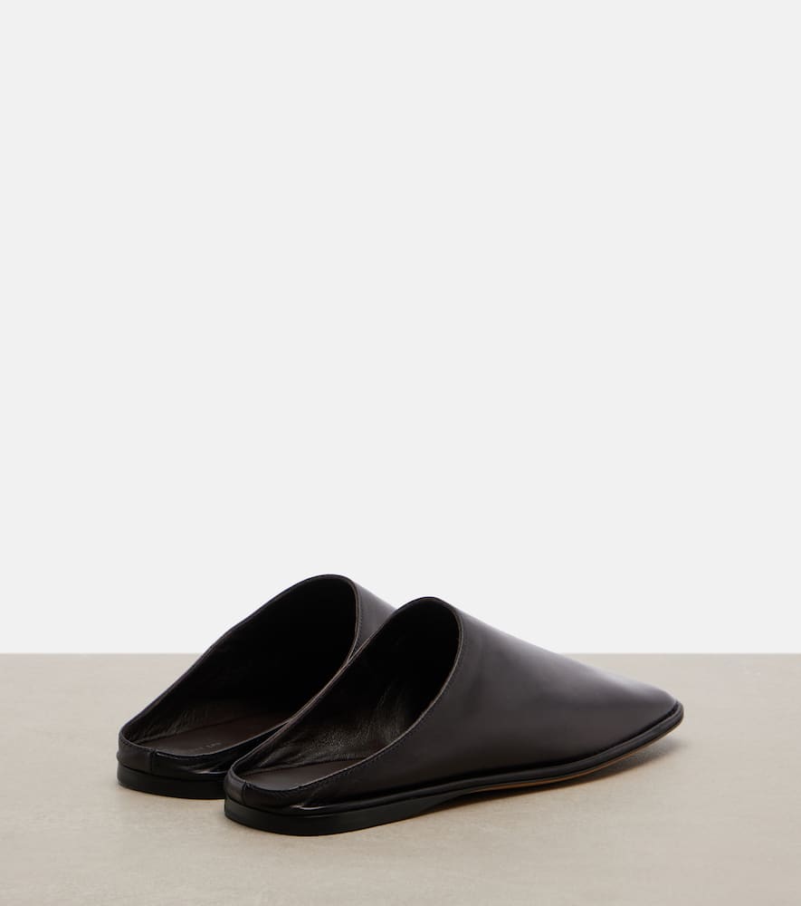 Piper leather mules