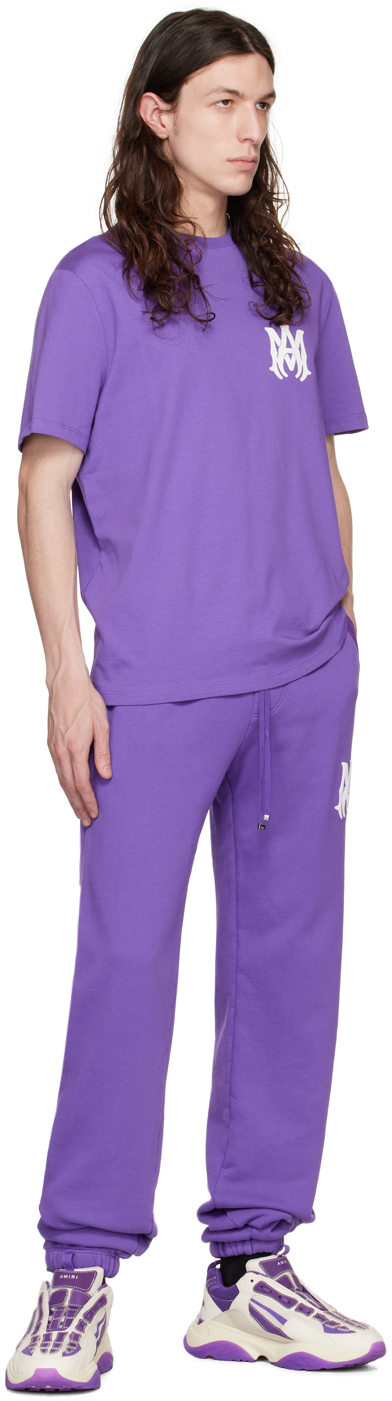 Purple 'M.A.' T-Shirt