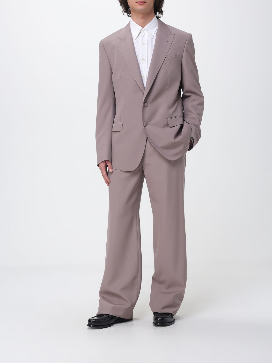 Pants Men color Brown