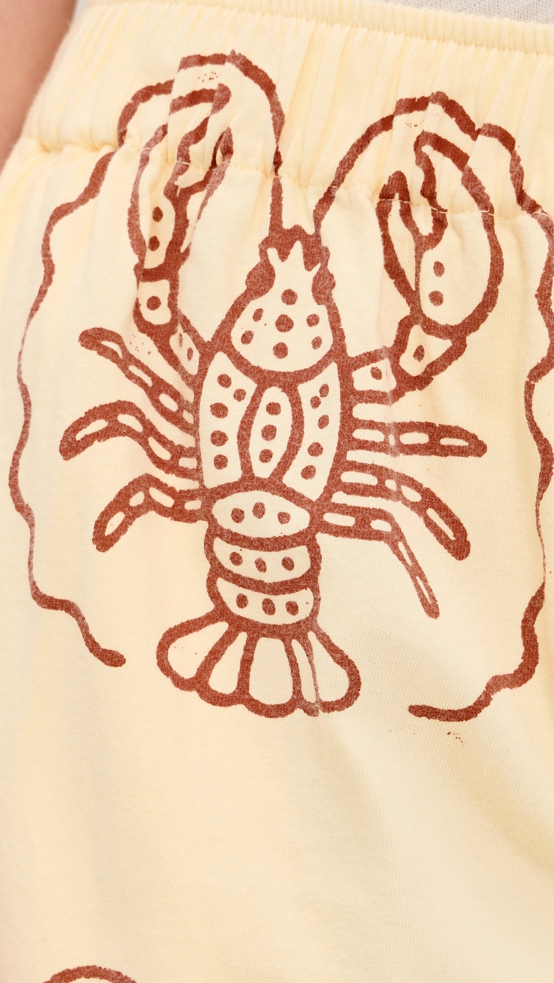Lita Lobster Leize Pants Yellow