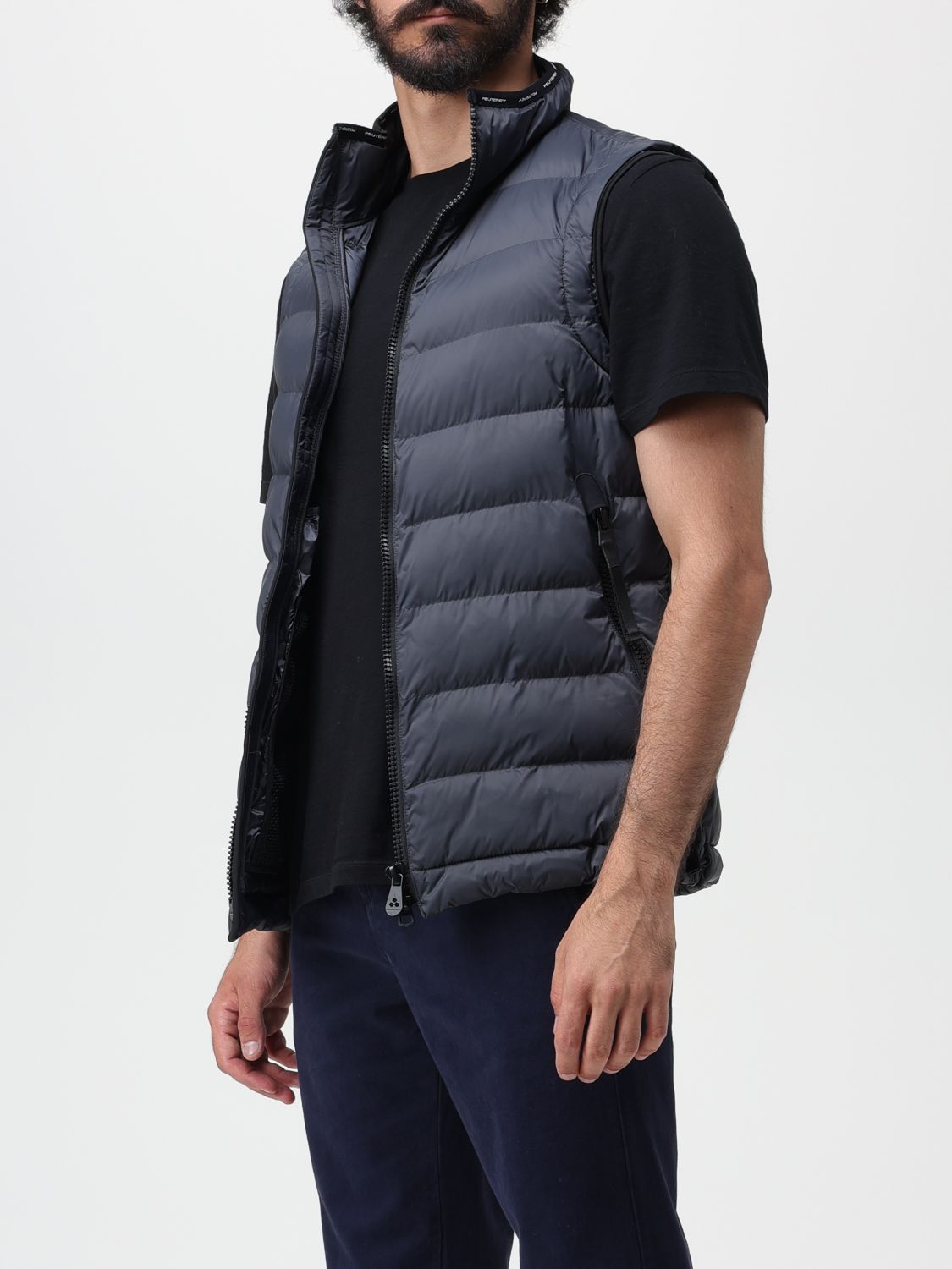 Suit Vest Men color Grey