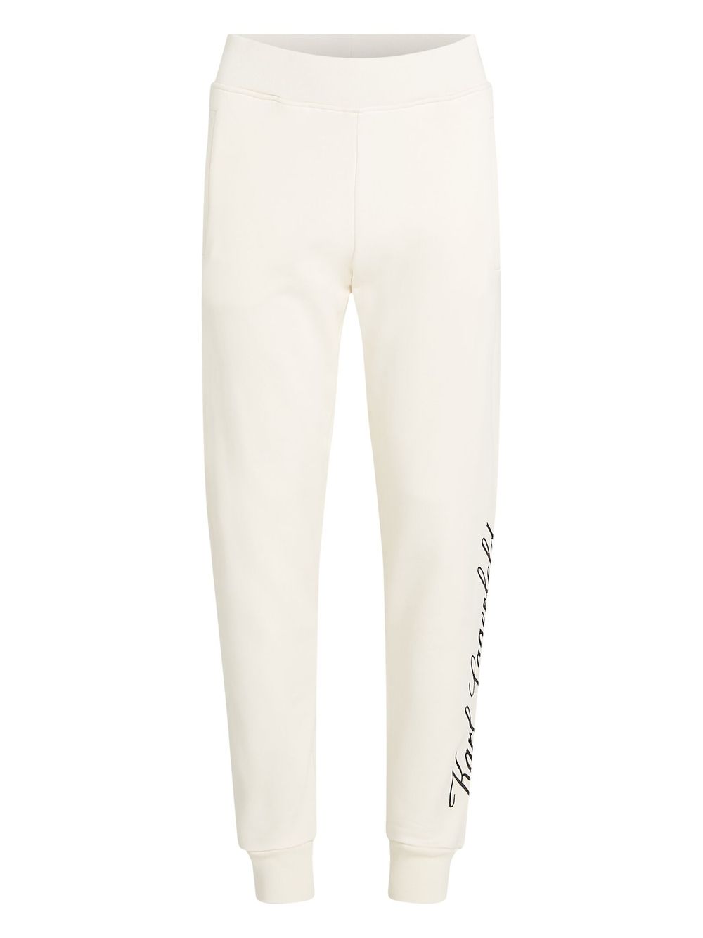Hotel Karl cotton track pants - White