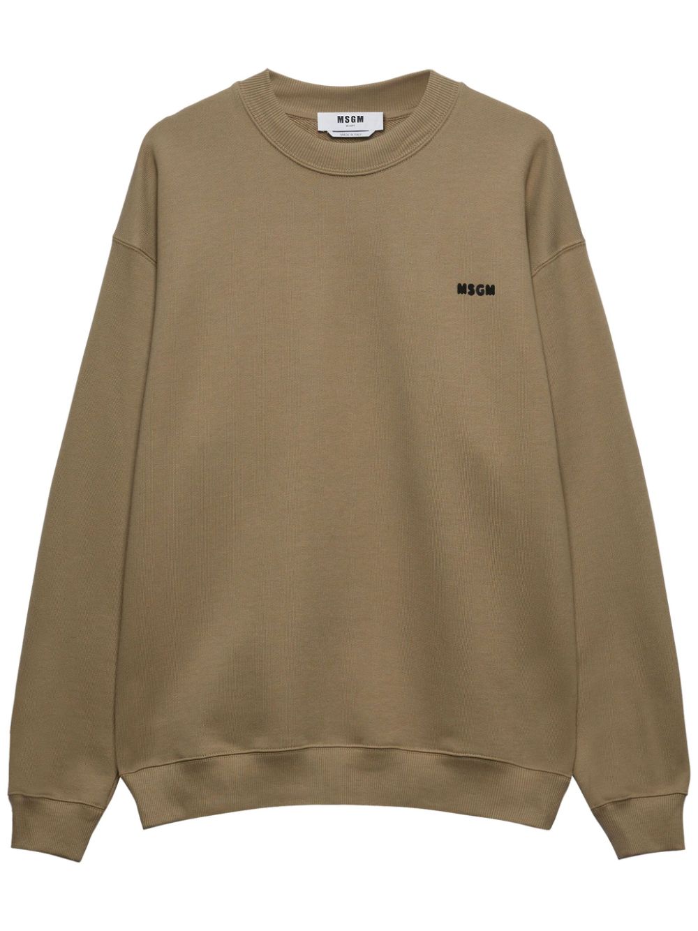 Logo-print sweatshirt - Black