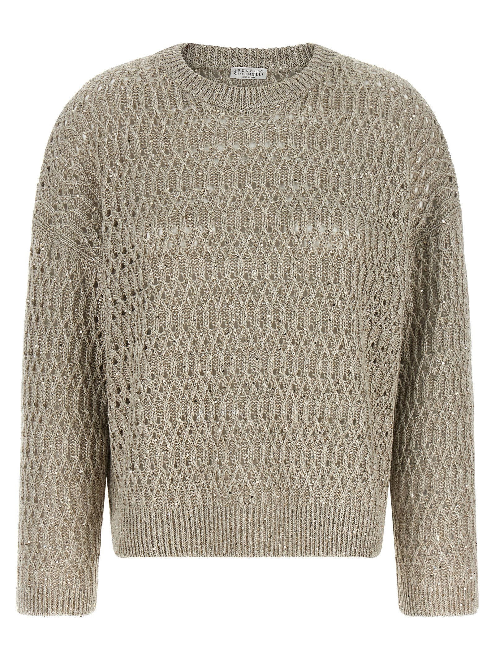 Dazzling Braids Sweater