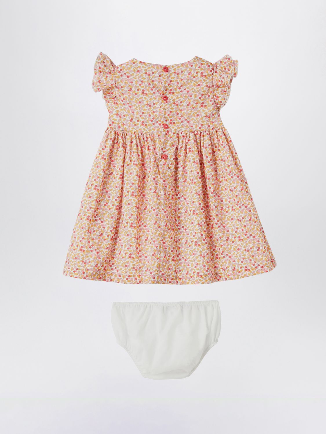 Romper IL GUFO Kids color Apricot