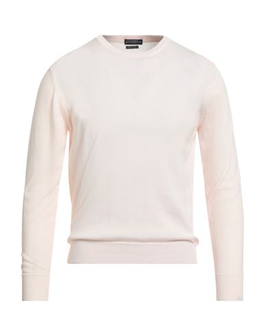 Ballantyne Man Sweater Light pink Size 42 Cotton