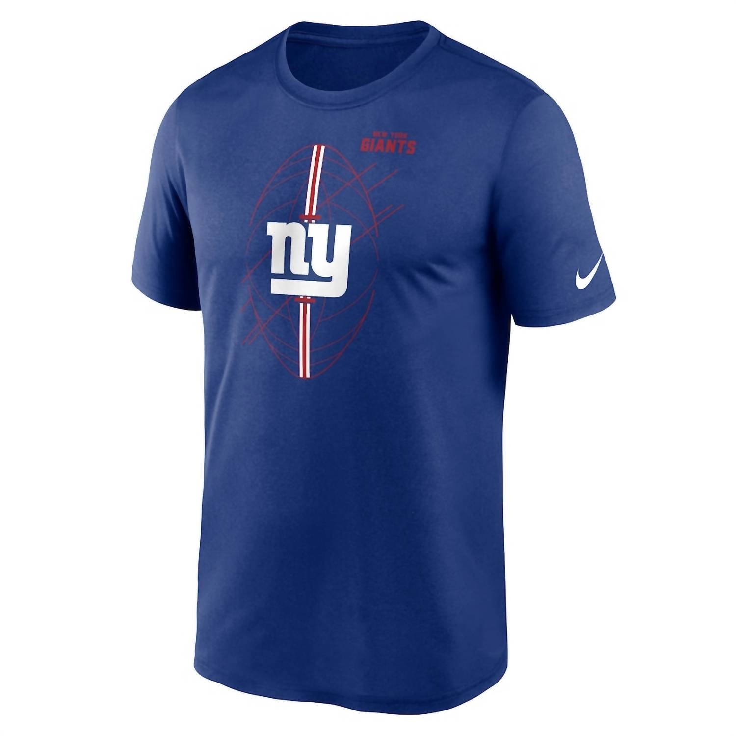 Men's New York Giants Primetime Legend Icon Performace T-Shirt In Royal