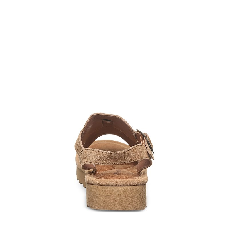 Women's Ascend Platform Sandals (Iced Coffee)