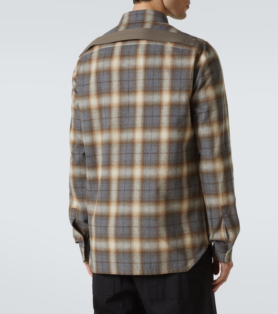 Plaid cotton shirt