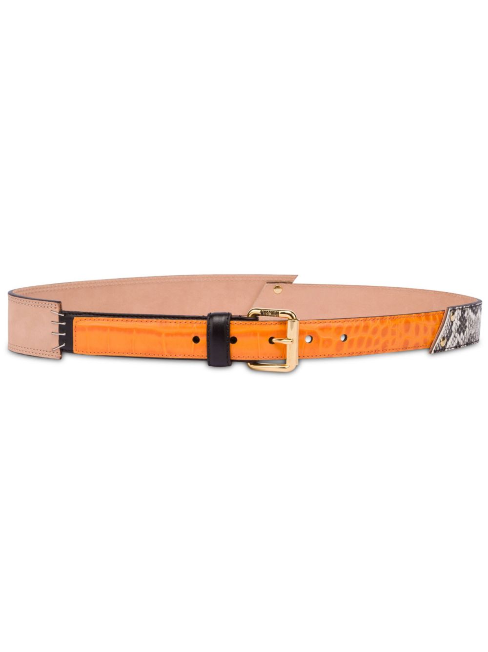 Patchwork belt - 1888 - Grigio
