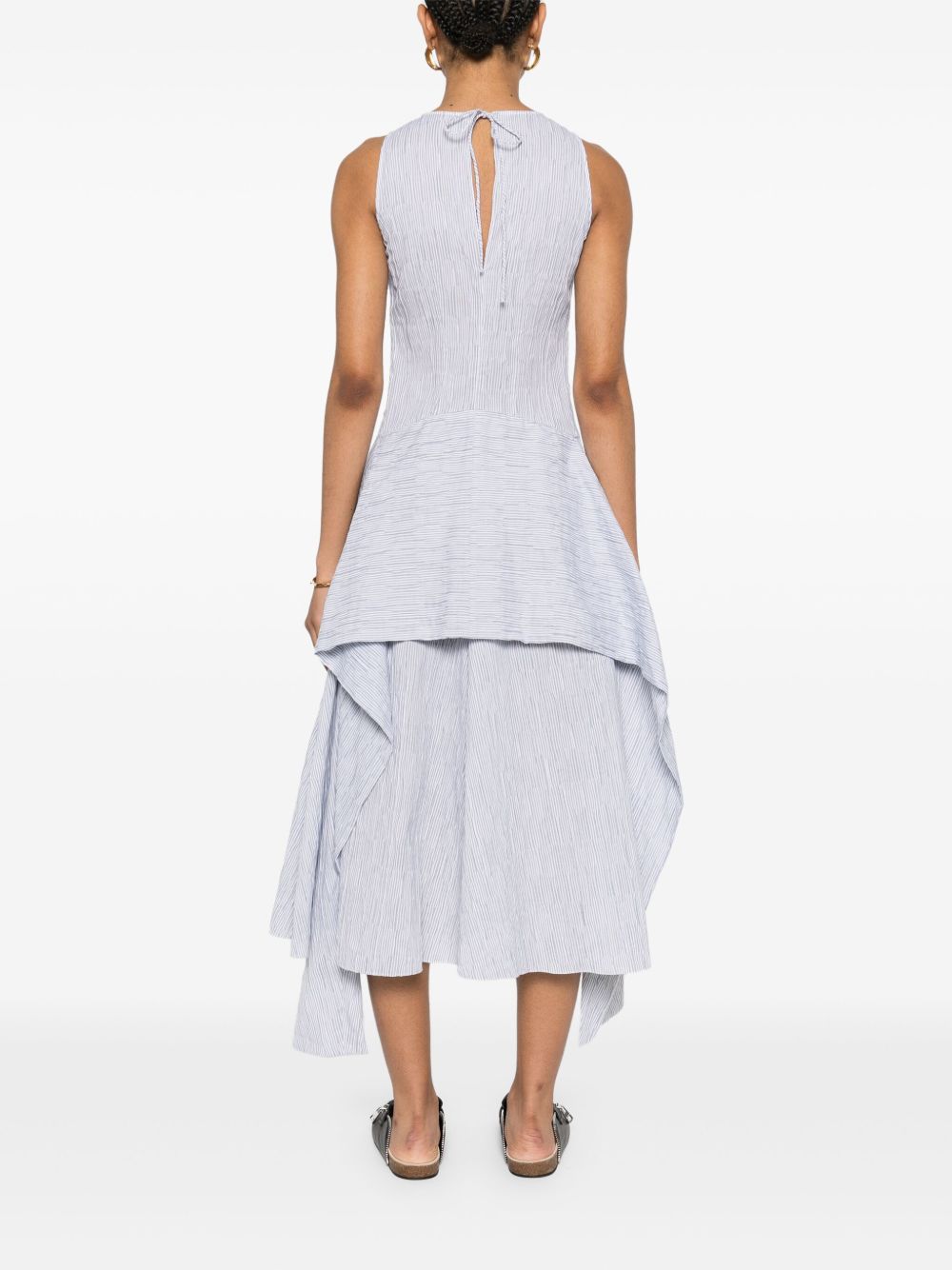Loewe Paula 's Ibiza Cotton Blend Midi Kleid