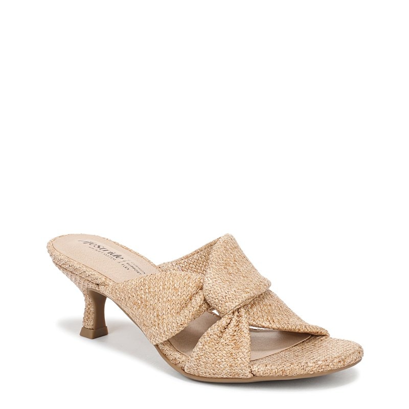 Women's Nori Dress Sandals (Natural Tan Faux Raffia)