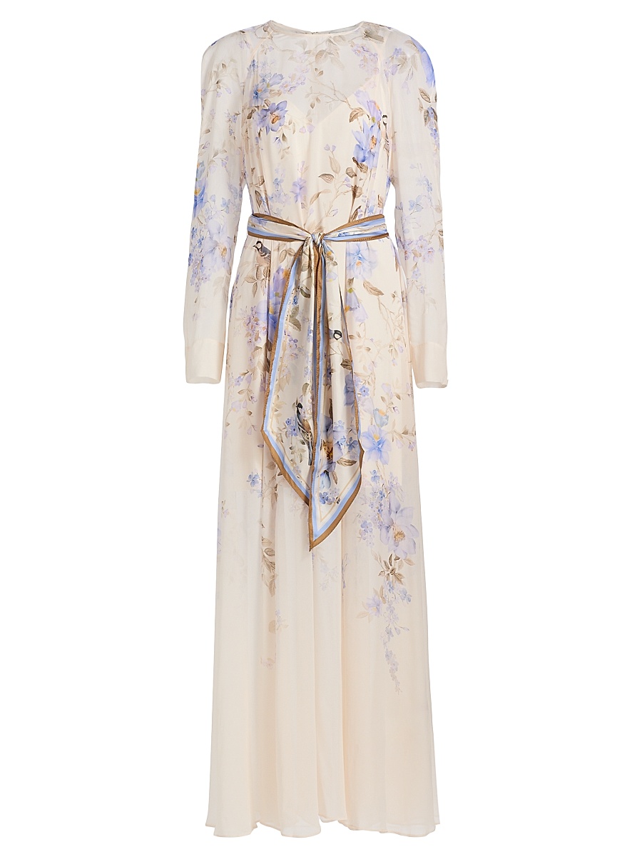 Women's Luna Sheath Maxi Dress - Blue Songbird
