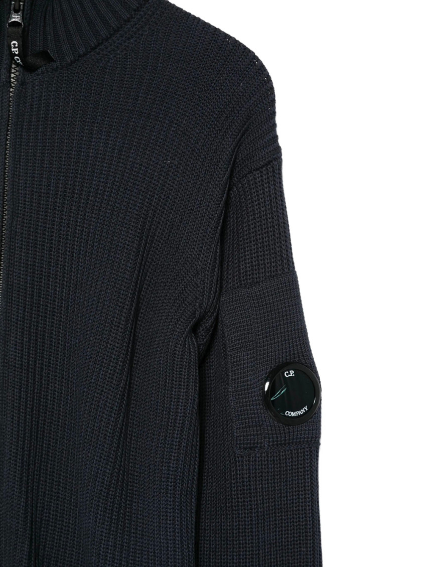 Boys Navy Knitted Sweater