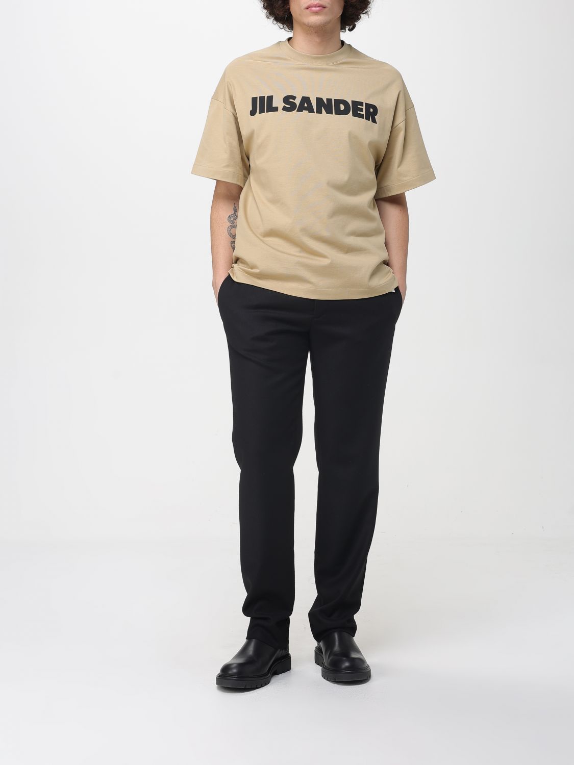 T-Shirt Men color Beige