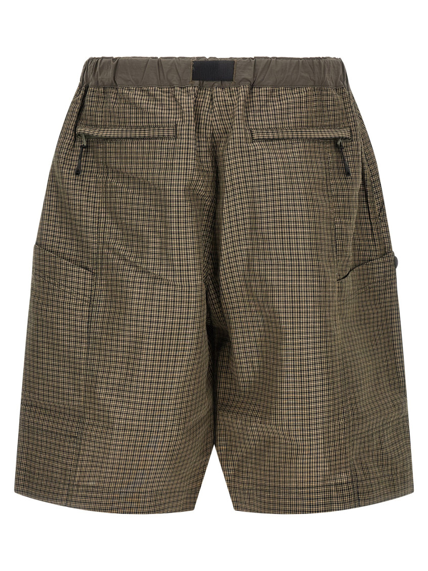 Green Vichy Bermuda Shorts