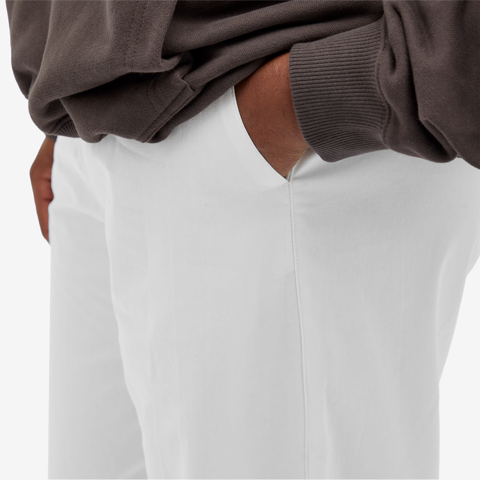 Women's Cotton Pull on Pants in White