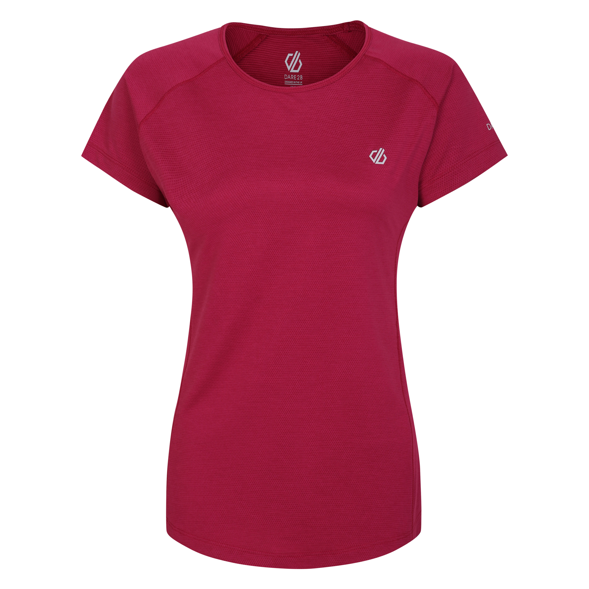 Dare 2B Womens/Ladies Corral T-Shirt (Berry Pink Marl) - Size 20 UK