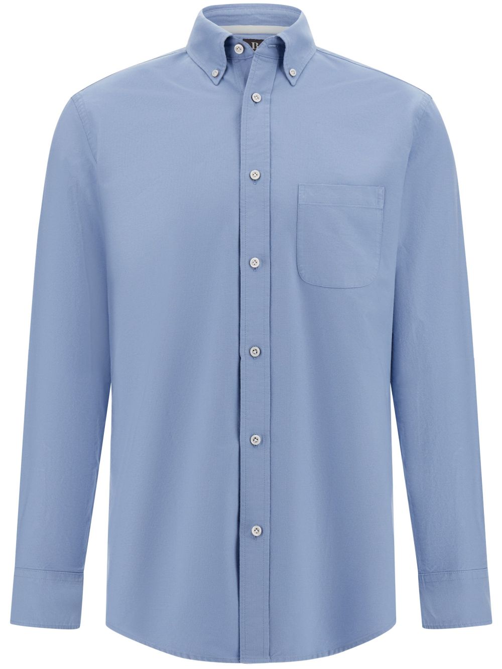 Oxford regular-fit cotton shirt - Blue