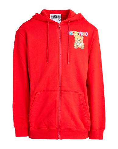 Couture Man Sweatshirt Red Size 36 Cotton