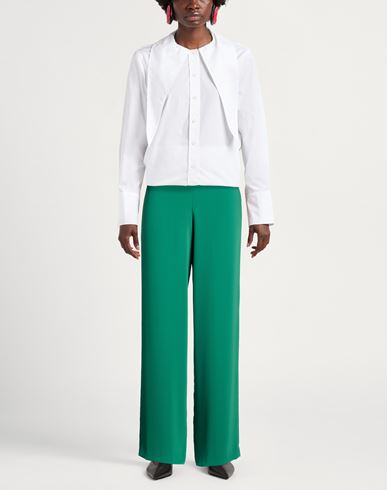 P. a.r. o.s. h. Woman Pants Green Size L Polyester