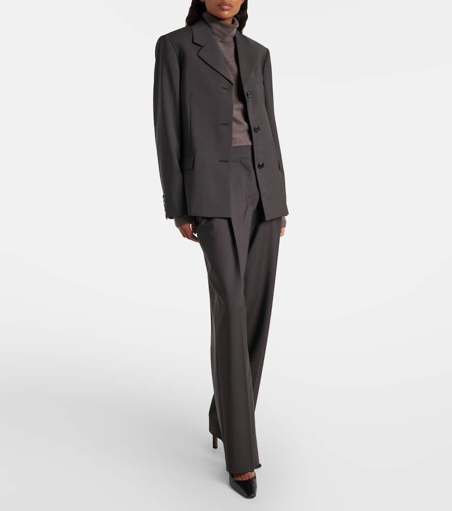 Faelan wool and mohair jacket