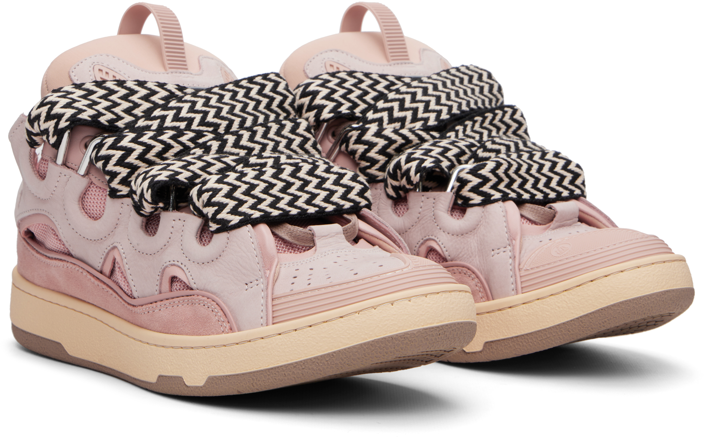 Pink Curb Sneakers