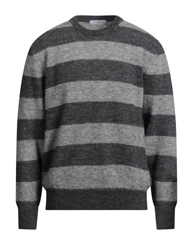 Man Sweater Grey Size 38 Alpaca wool, Polyamide