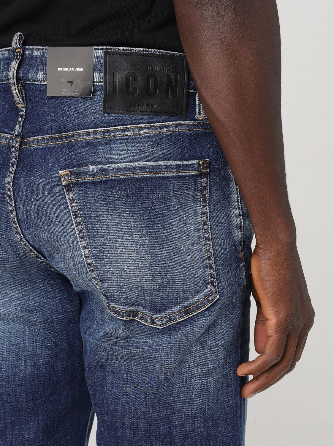 Jeans Men color Denim