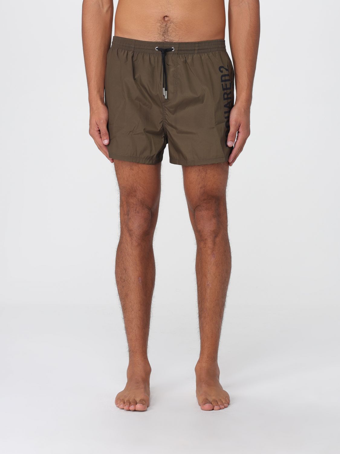Swimsuit Men color Military