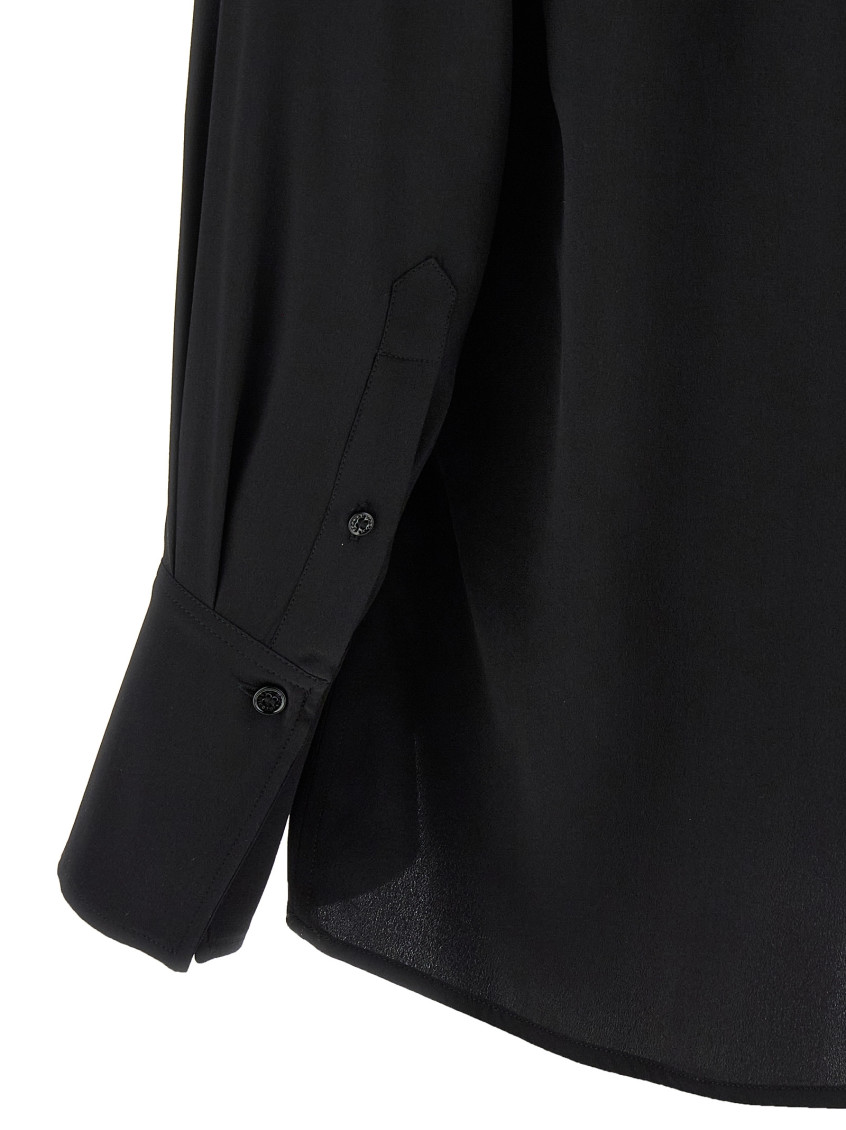 Gather Detail Tie Blouse