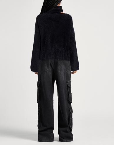 Woman Turtleneck Black Size 0 Polyamide