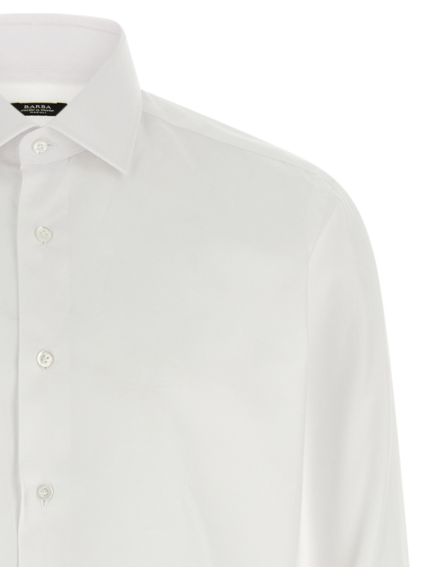 Barba - cotton shirt button down collar cuff