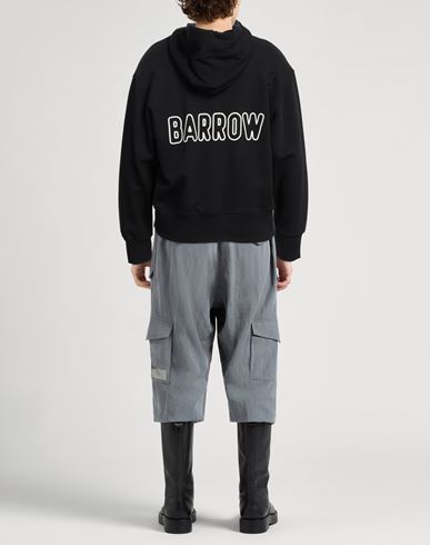 Man Sweatshirt Black Size S Cotton
