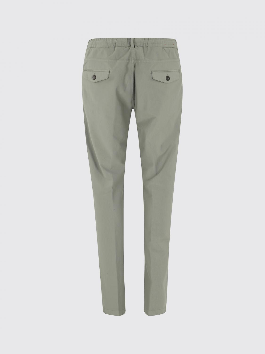 Pants Men color Green
