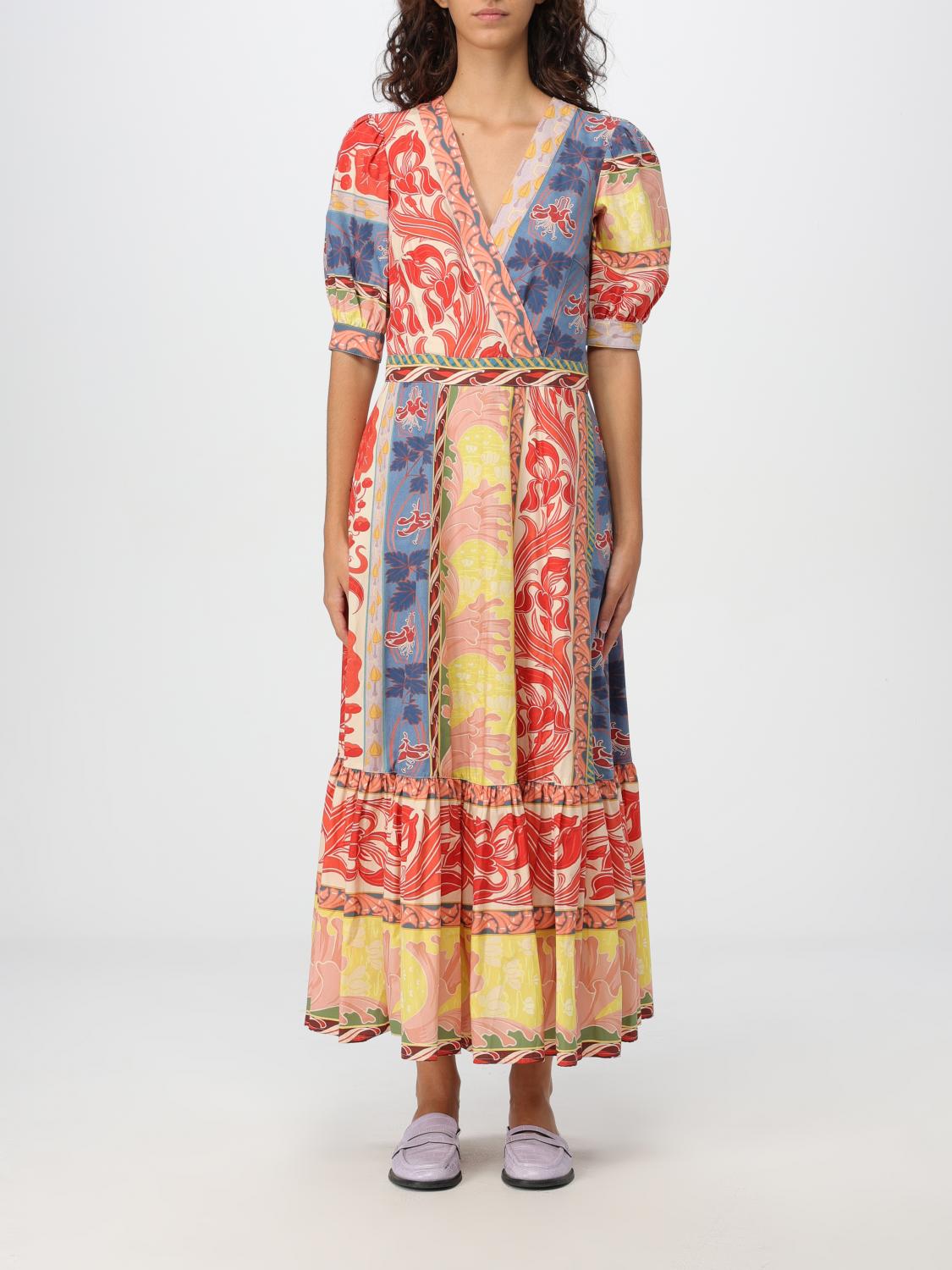 Printed Midi Dress
