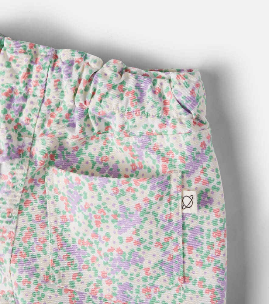 Baby Atenas floral twill pants