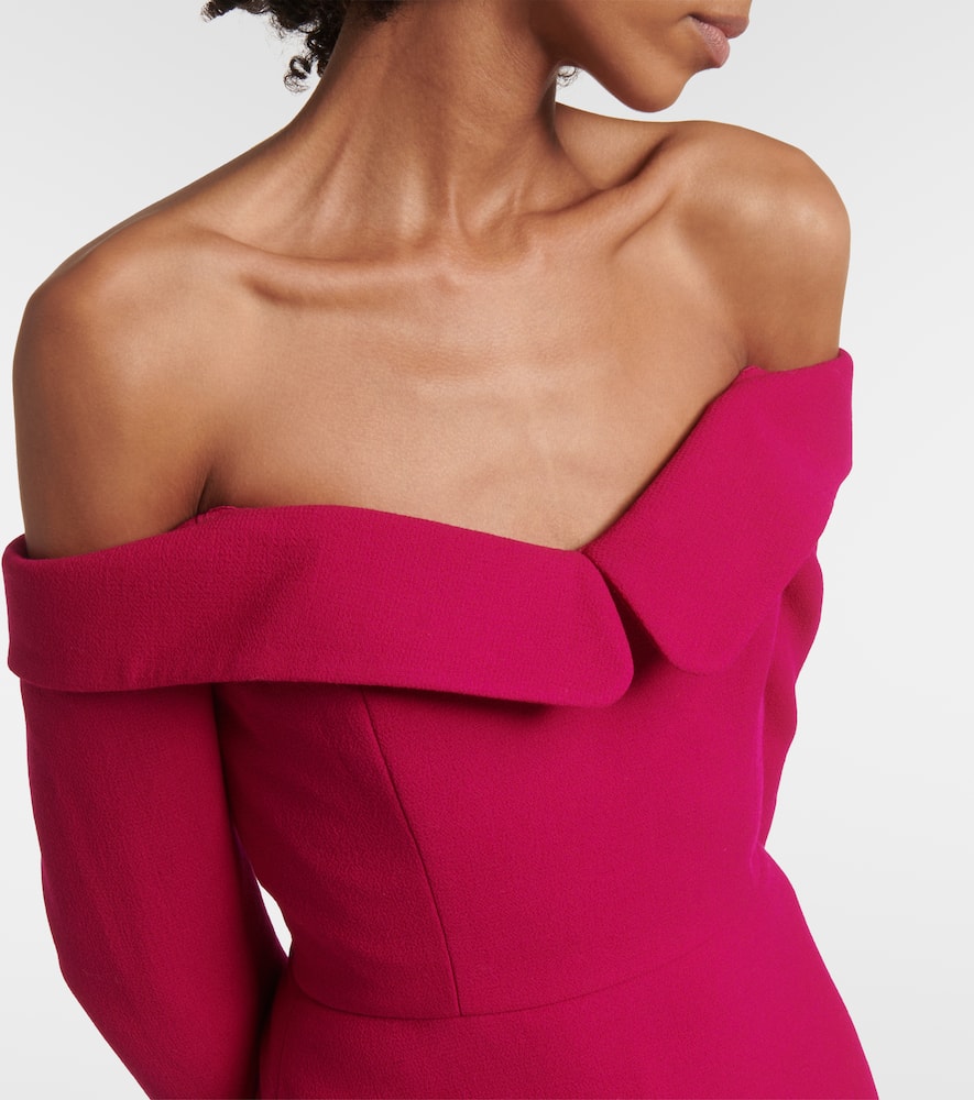 Cybil wool midi dress