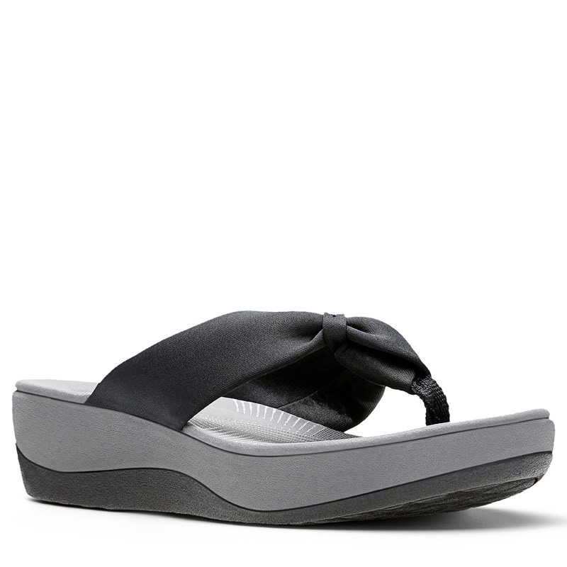 Women's Arla Glison Cloudsteppers Sandals (Black Fabric)