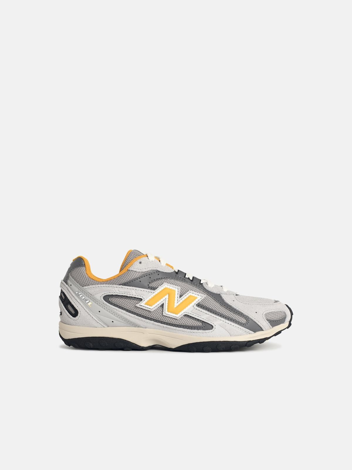 '204L' Grey Tech Fabric Blend Sneakers