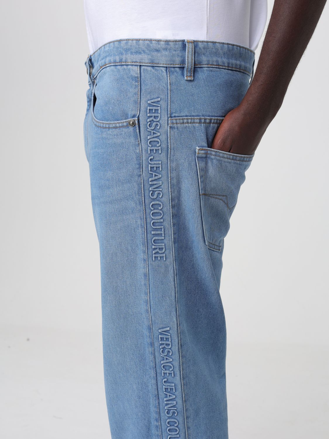 Jeans Men color Blue