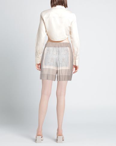 Woman Shorts & Bermuda Shorts Light grey Size 2 Viscose