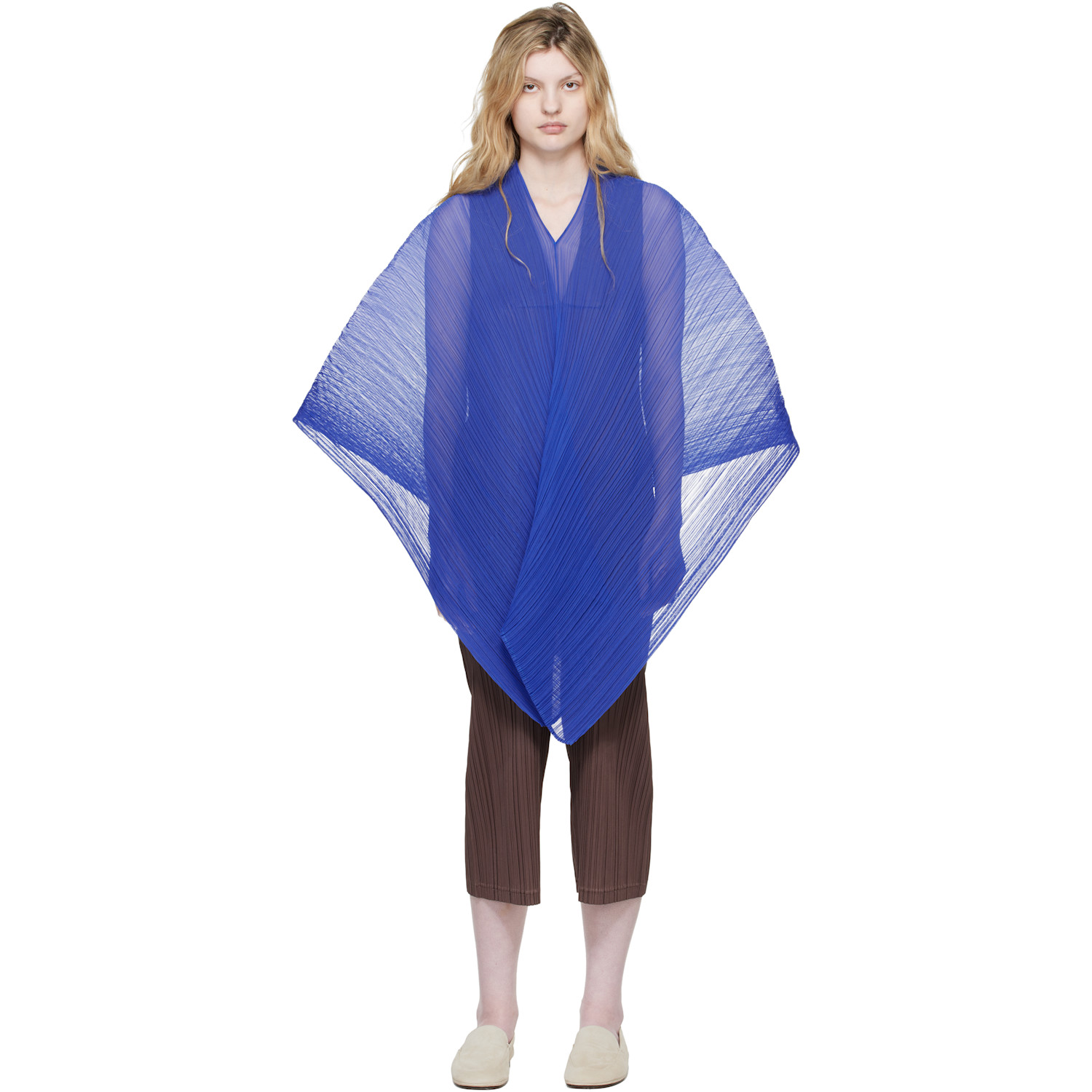 Blue Madame-T Scarf