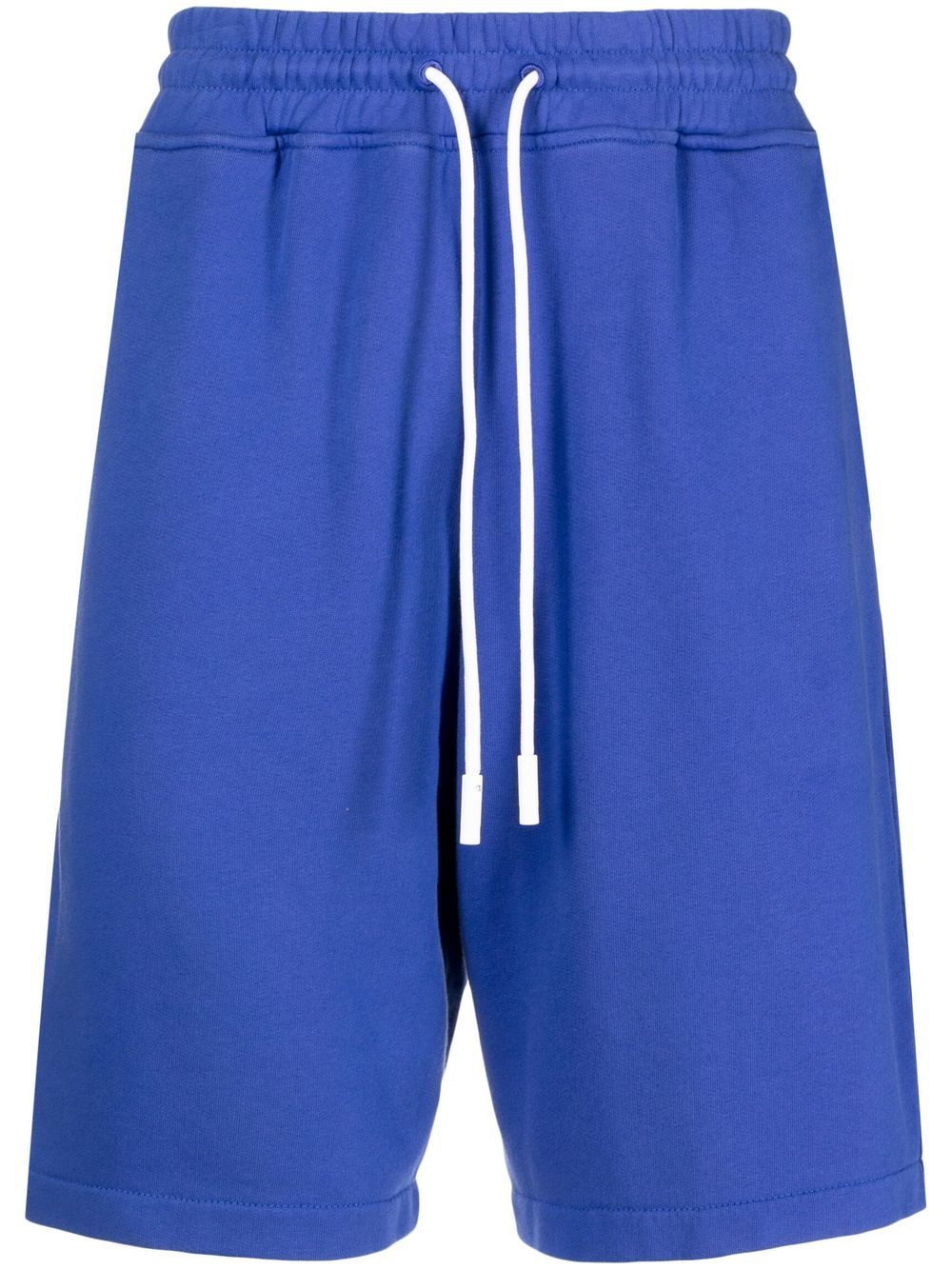 Drawstring-waist shorts - Blue